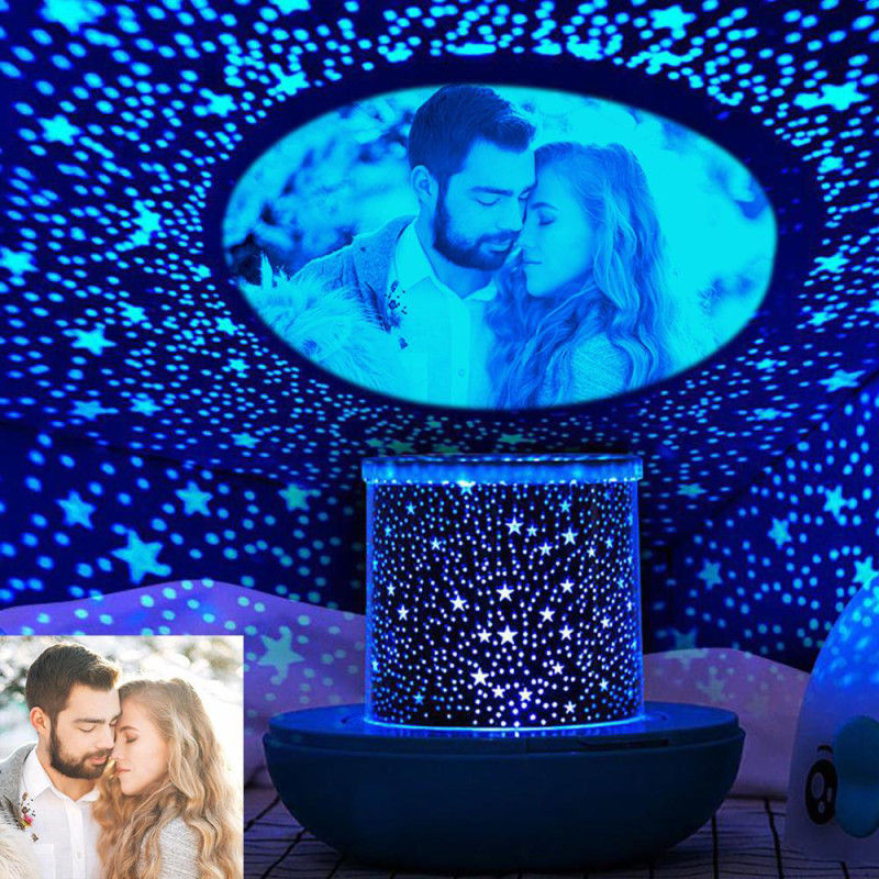 Lucky Fish Star Projection Night Light