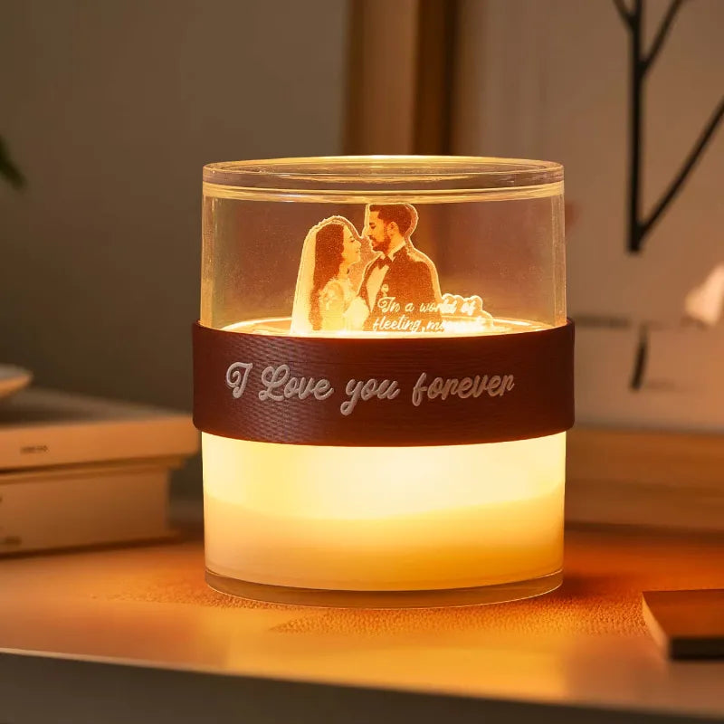 Hourglass Acrylic Night Light