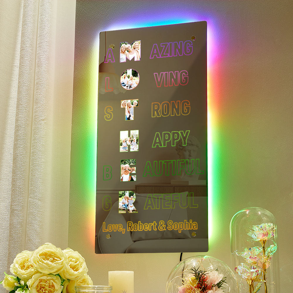 Mother’s Day Mirror Light