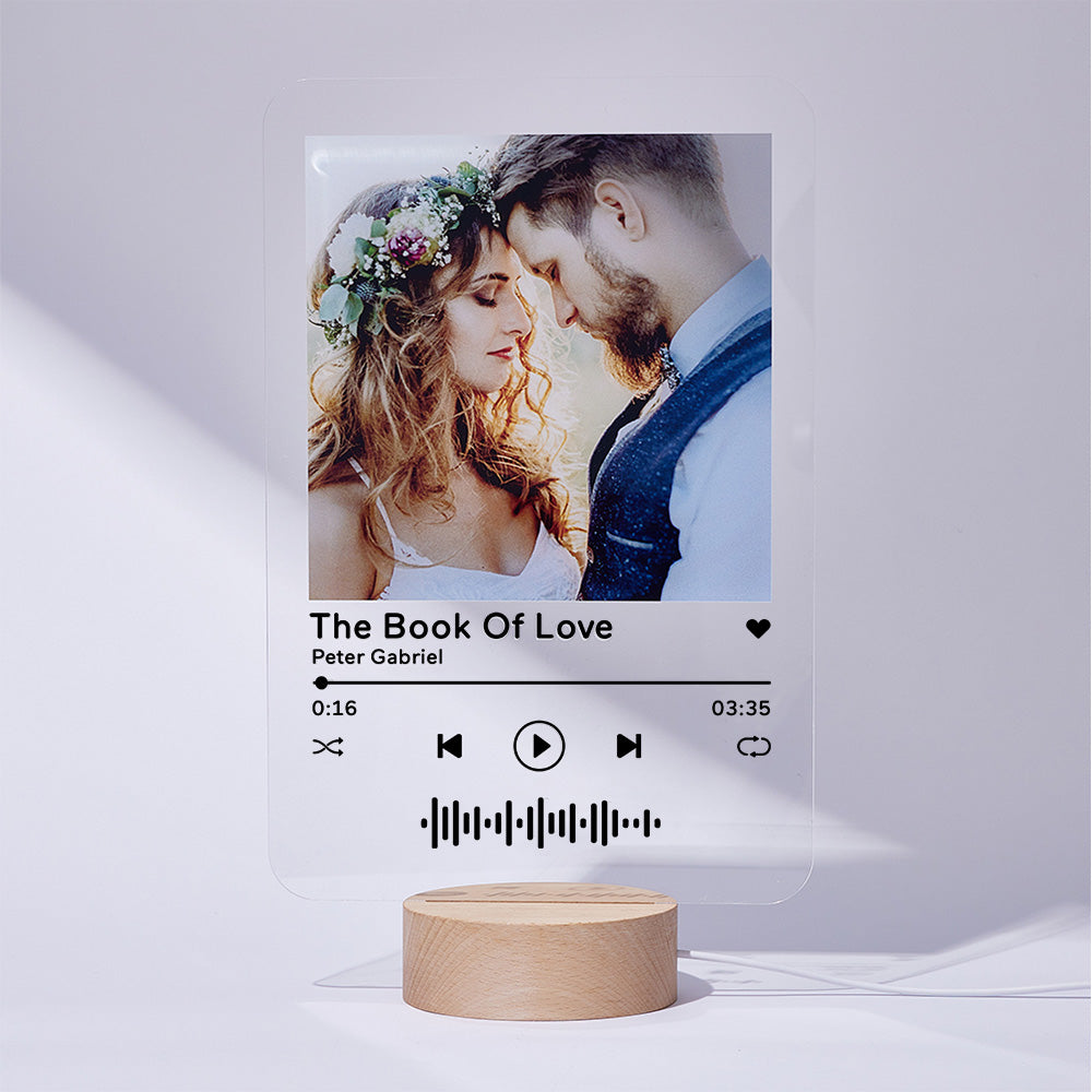 Album Acrylic QR Lamp