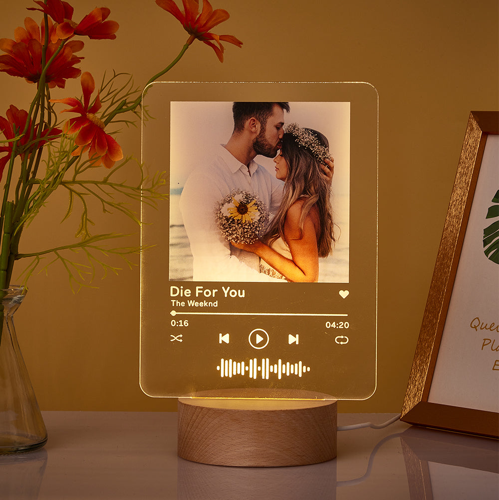 Album Acrylic QR Lamp