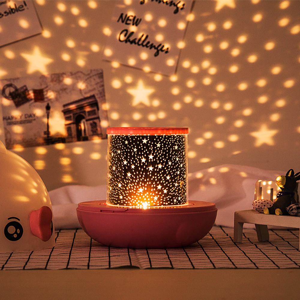 Lucky Fish Star Projection Night Light