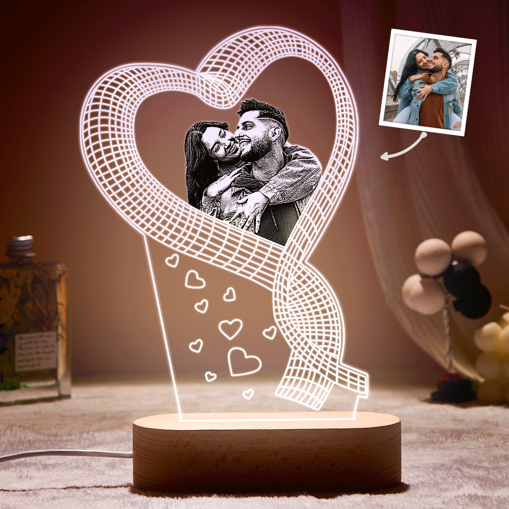 3D Photo LED Night Light