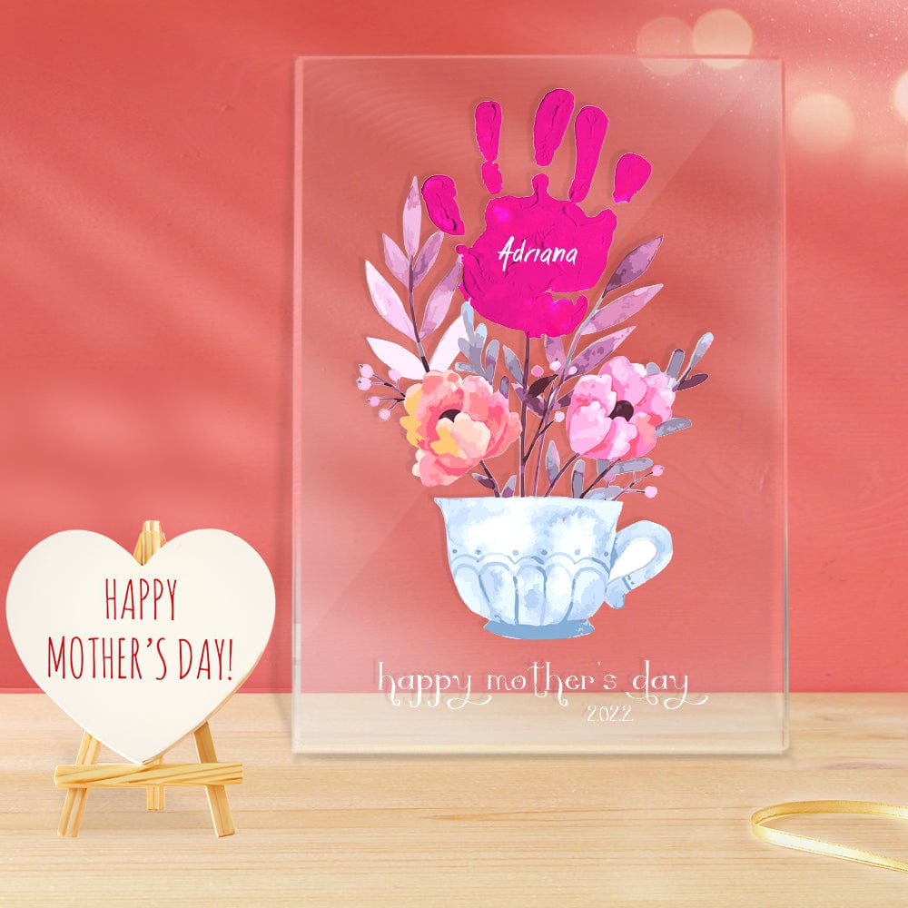 Name and Date Handprint Night Light