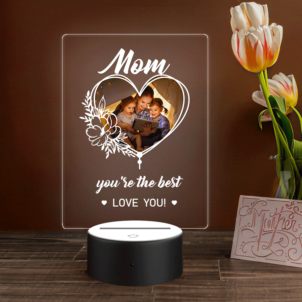 Photo Acrylic QR Lamp