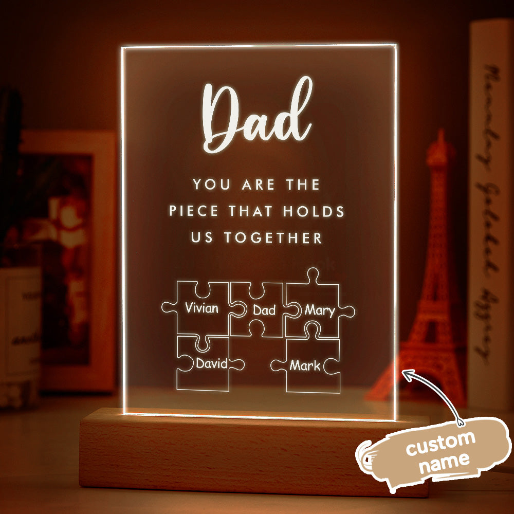 Piece Together Acrylic Night Light